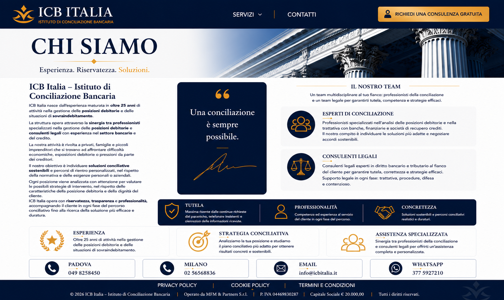 ICB Italia Chi Siamo